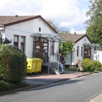 Unterkunftsgebäude im Grenzdurchgangslager Friedland