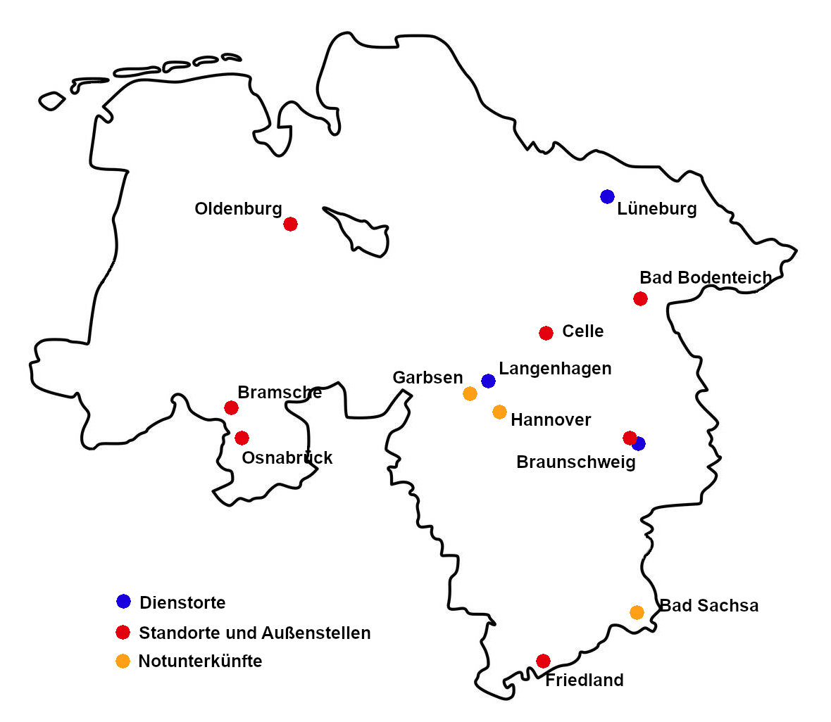 Standortkarte